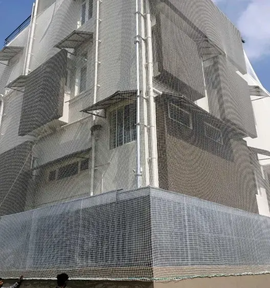 Building Safety Nets Exterior
